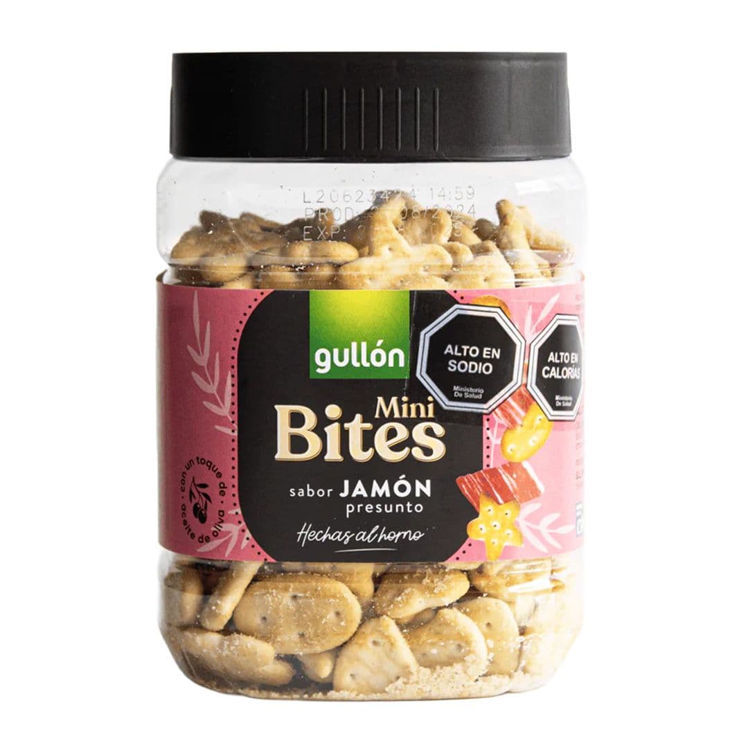Galletas Mini Bites Jamon Gullon 250 gr_1
