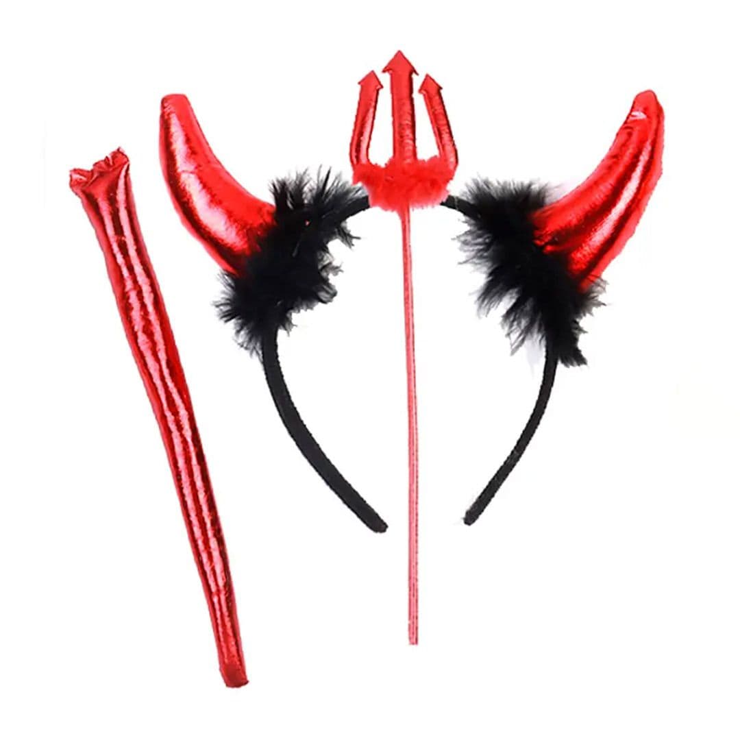 Disfraz Diablo Halloween Color Aleatorio_1