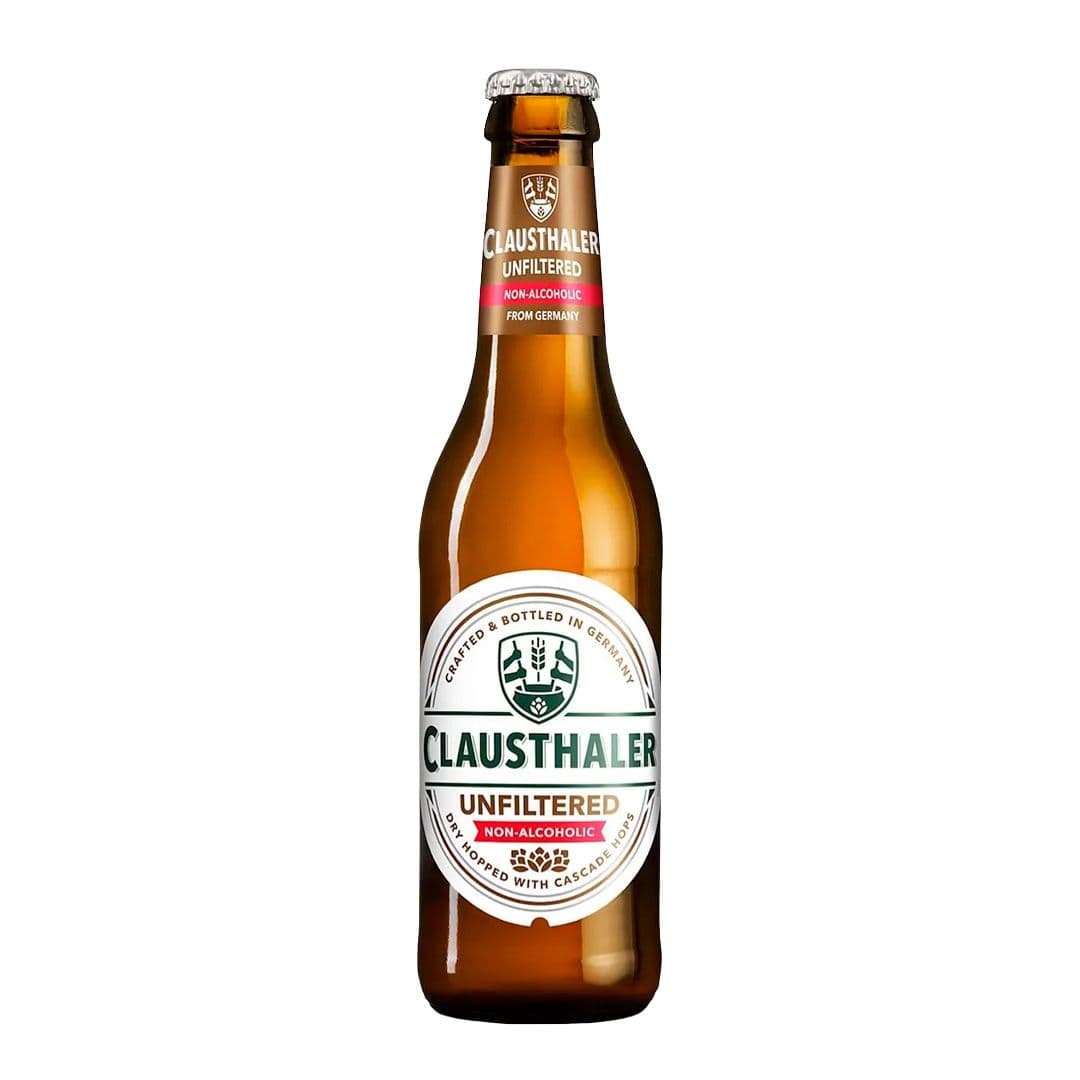 Cerveza Clausthaler Sin Alcohol Sin Filtrar en Botella 330cc_1
