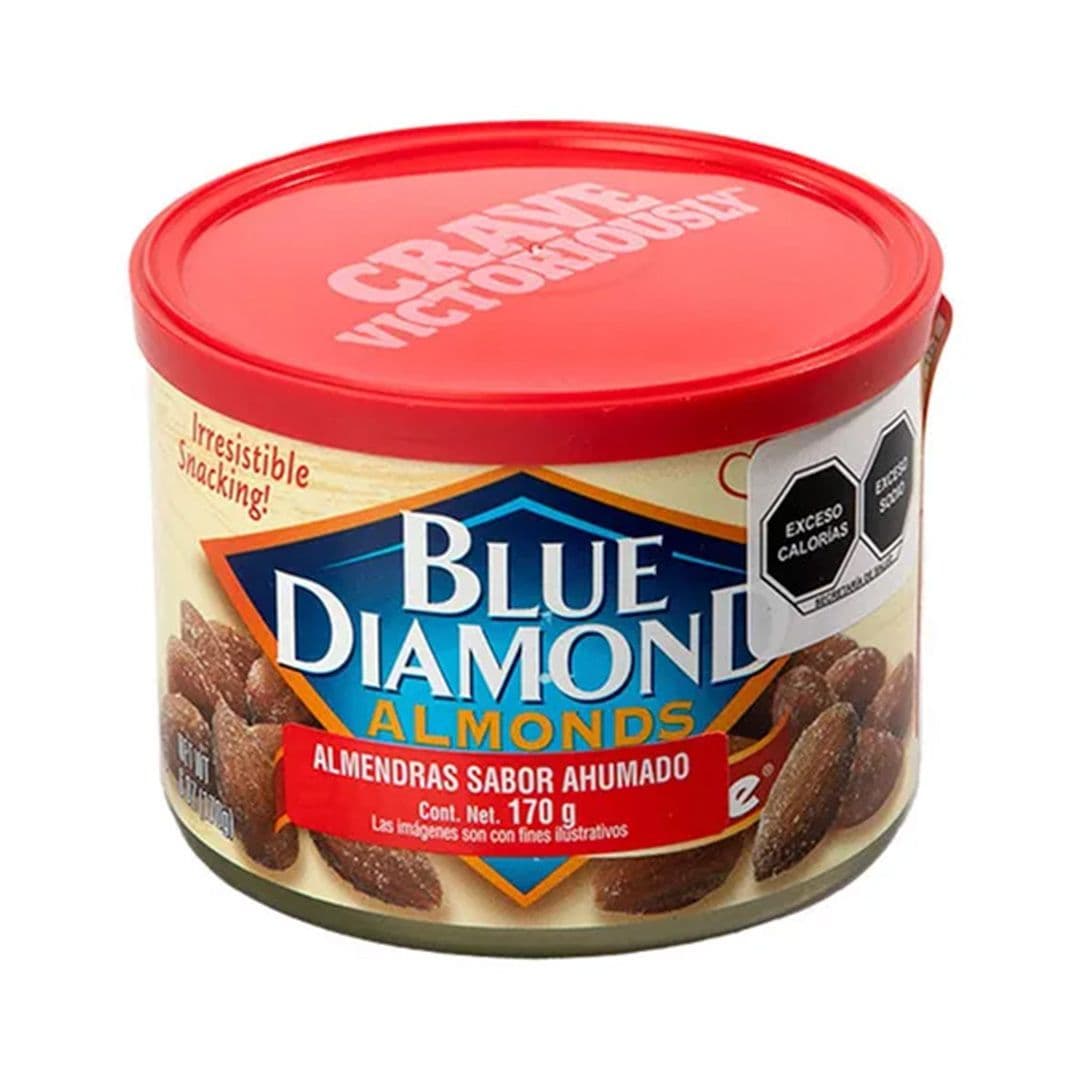 Almendras Blue Diamond Ahumadas Lata 170 grs_1