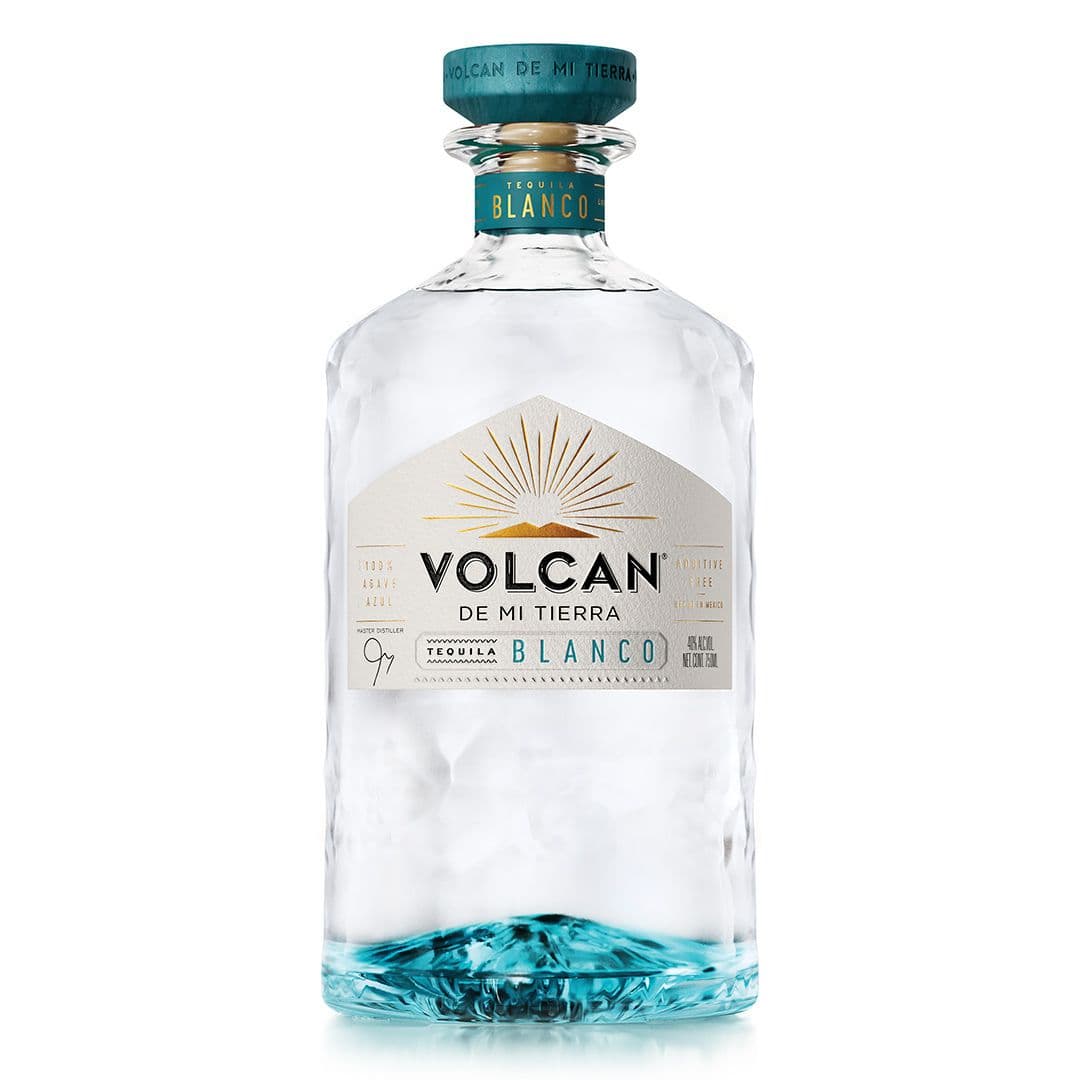 Tequila Volcan Blanco 750cc 40° Alc._1