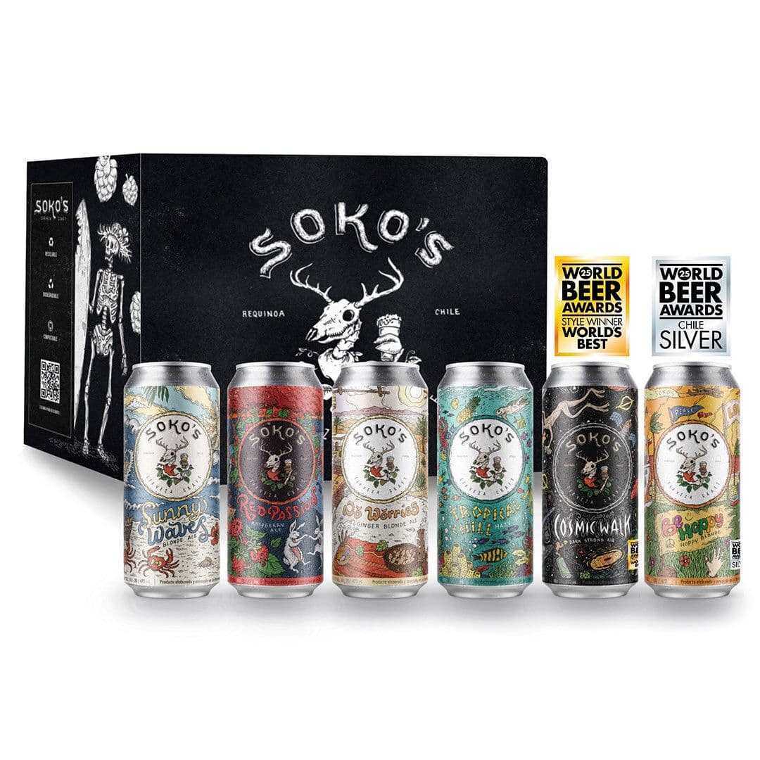 Kit Mix 6x Cervezas Sokos 473cc_1