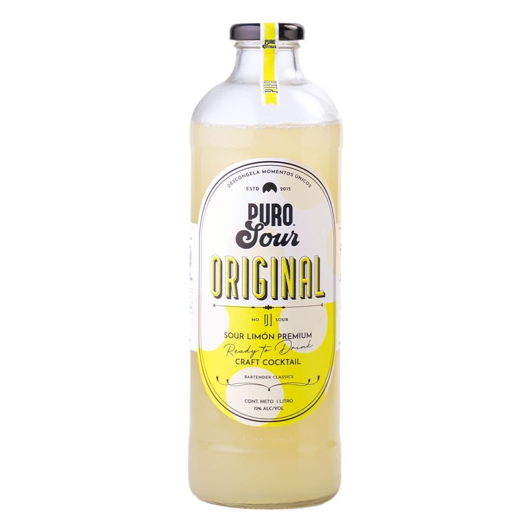 Pisco Sour Puro Sour Original 1L 12°alc._1