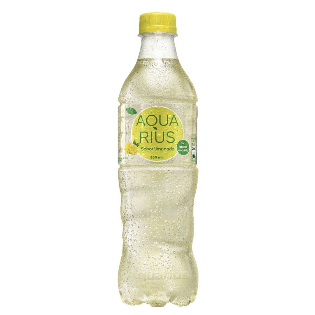 Agua Aquarius Limonada Low Calories 500cc_1