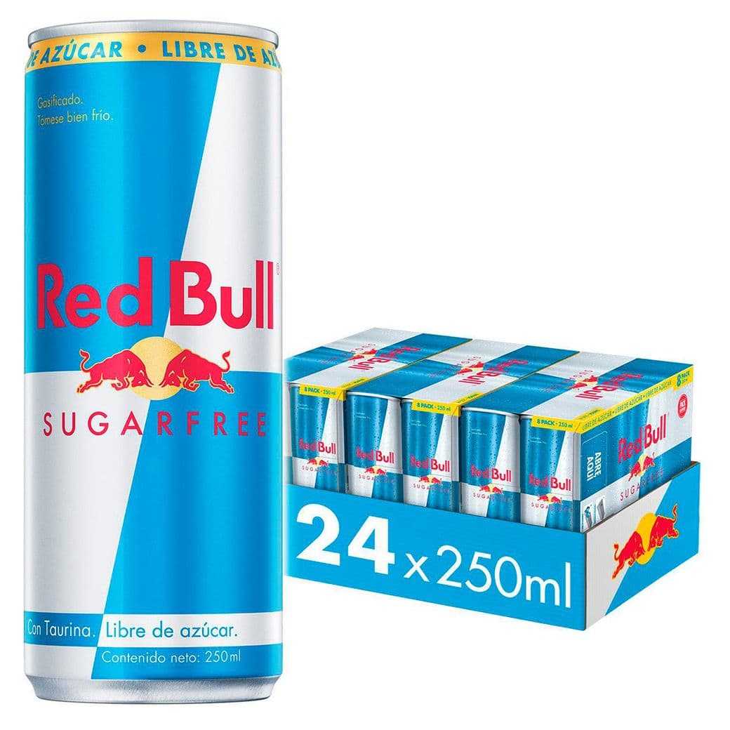 24x Bebida Energética Red Bull Sugar Free 250cc_1