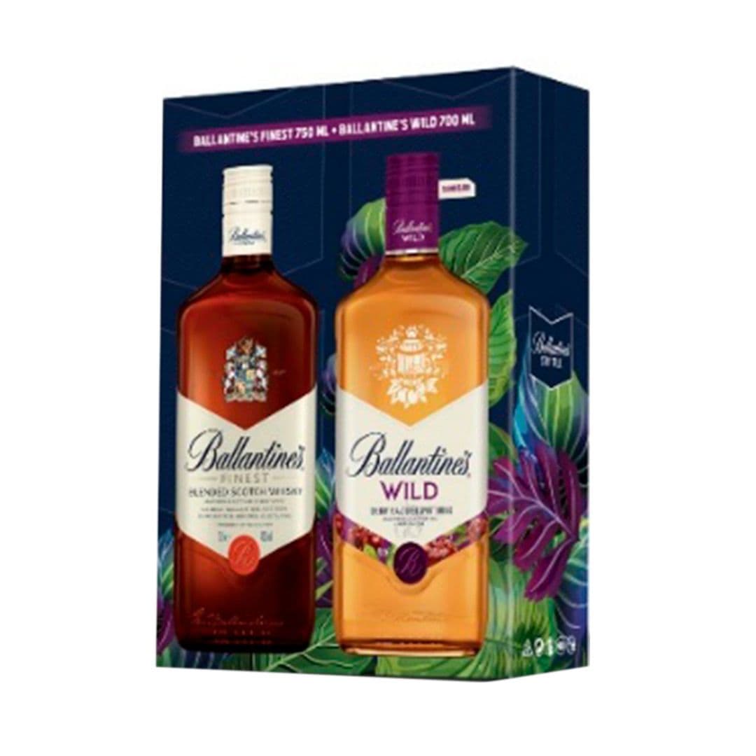 KIT BALLANTINES: Ballantines Finest 750cc + Ballantines Wild 750cc_1