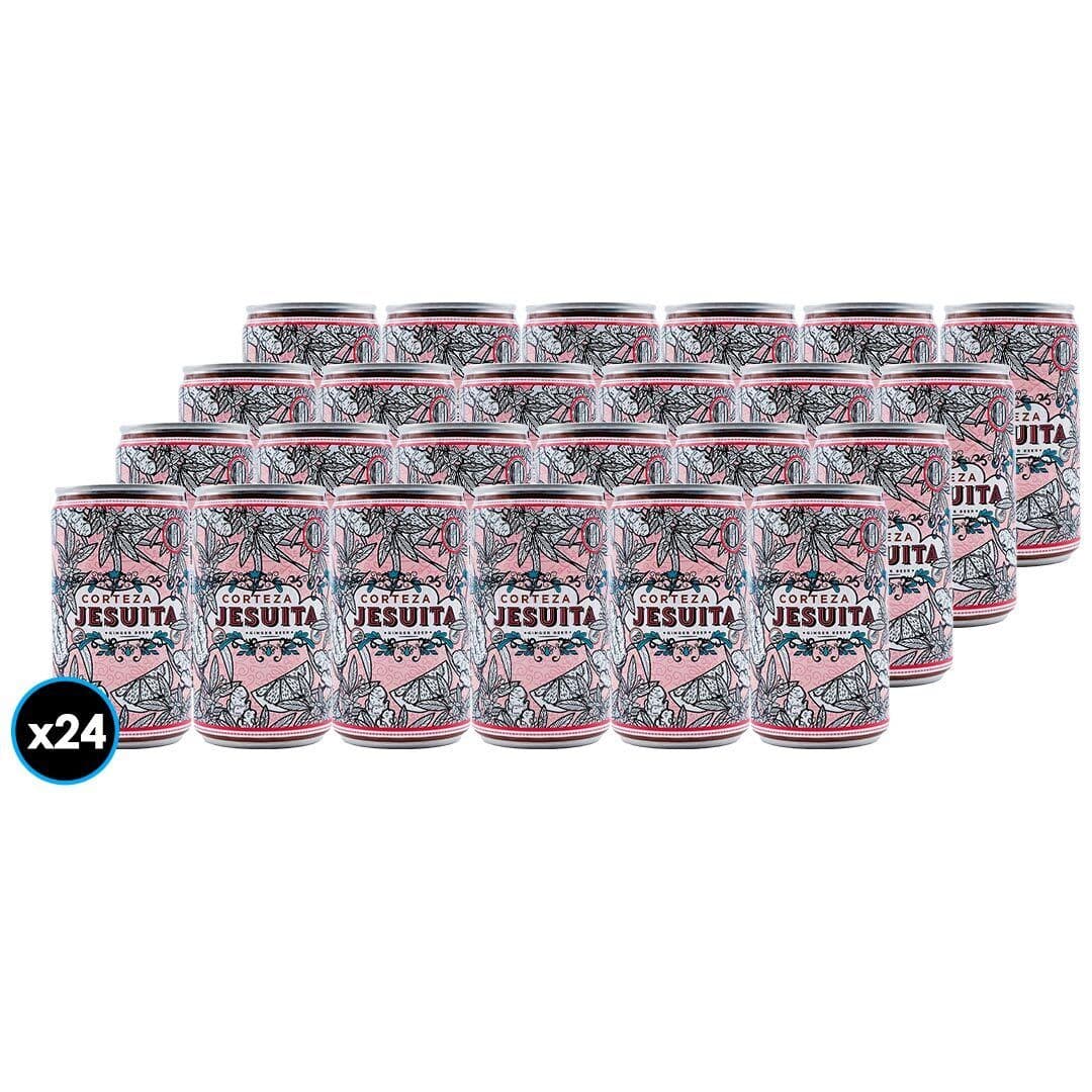 24x Bebida Corteza Jesuita Ginger Beer 200cc _1