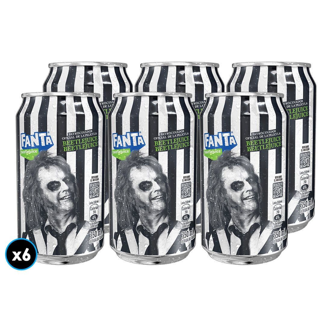 6x Bebida Fanta Edición Halloween Lata 350cc_1