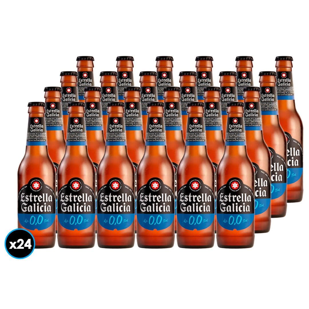 24x Cerveza Estrella Galicia Sin Alcohol 330cc_1