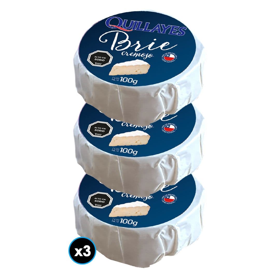 3x Queso Brie Quillayes 100 g_1