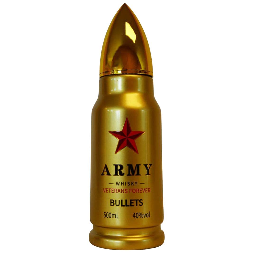 Whisky Army Bullets 500cc 40° alc._1