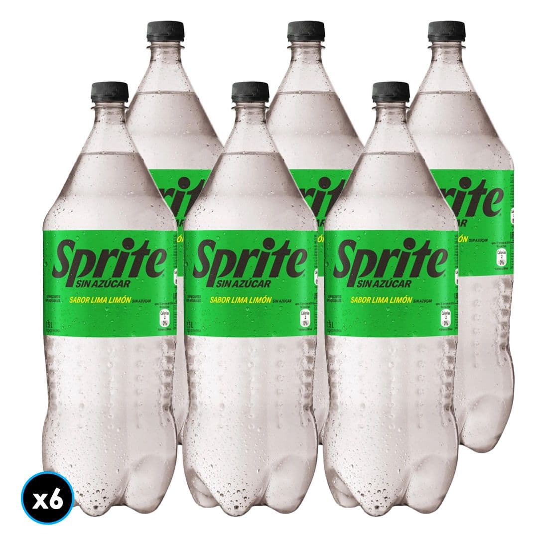 6x Bebida Sprite Sin Azúcar 2.5 L_1
