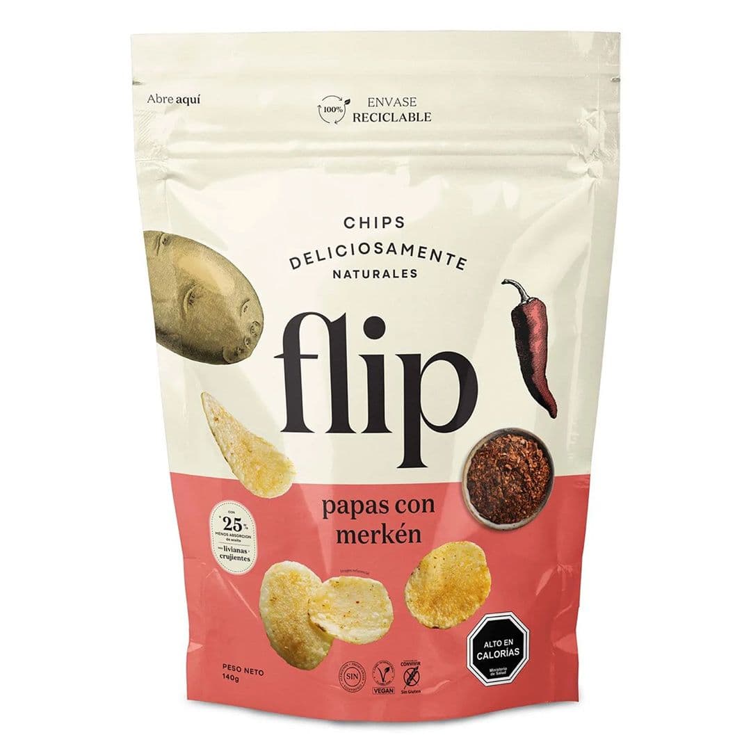 Chips Flip Papas Merkén 140 grs_1