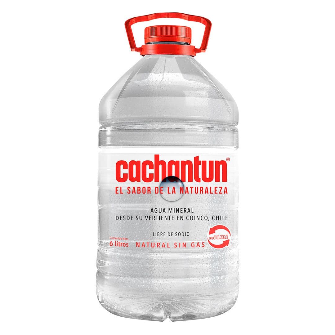 Agua Mineral Cachantun Sin Gas Bidón 6 L_1