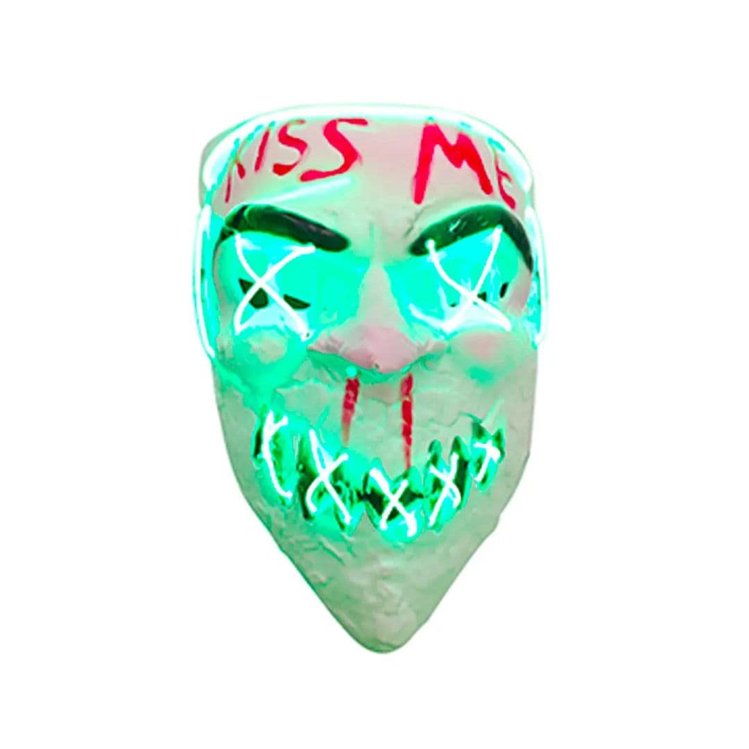 Máscara Luminosa Halloween Color Aleatorio 16x26cm _1