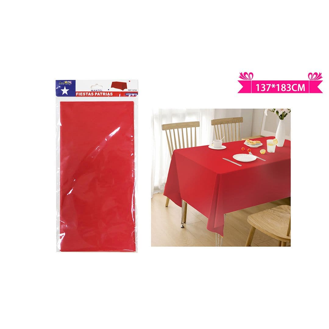 Mantel Rojo 137*183cm _1