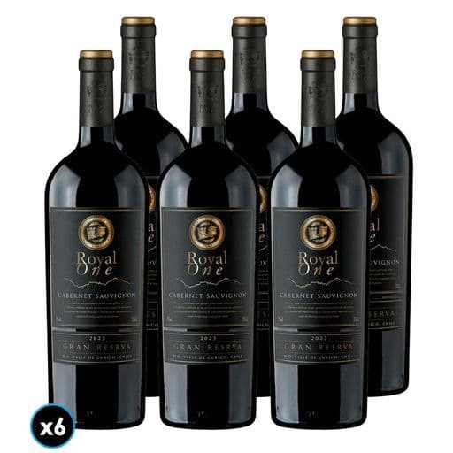CAJA ROYAL ONE (Cabernet Sauvignon): 6x Vino Royal One Gran Reserva Cabernet Sauvignon 750cc_1
