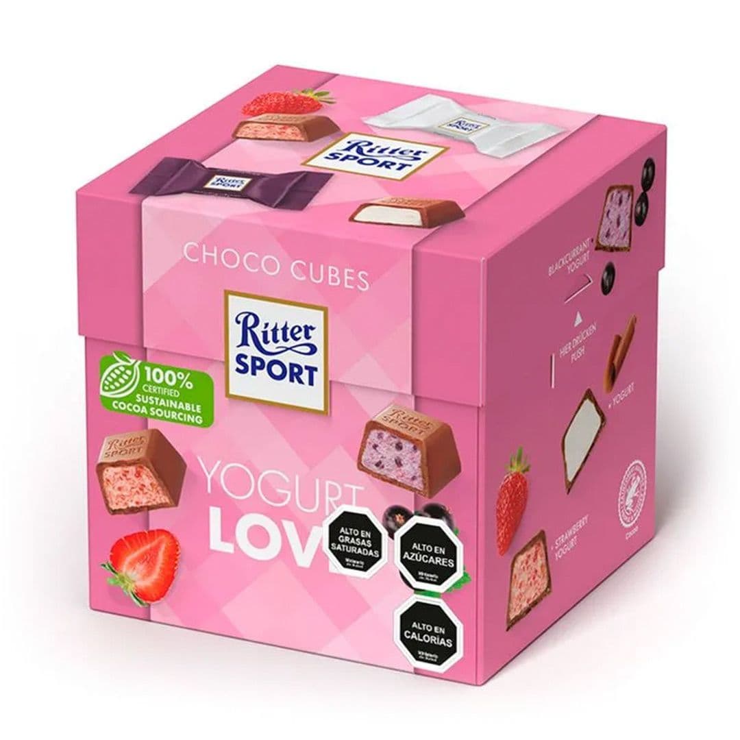Chocolate Ritter Sport Bombones Choco Cubes Yogurt 176 grs._1