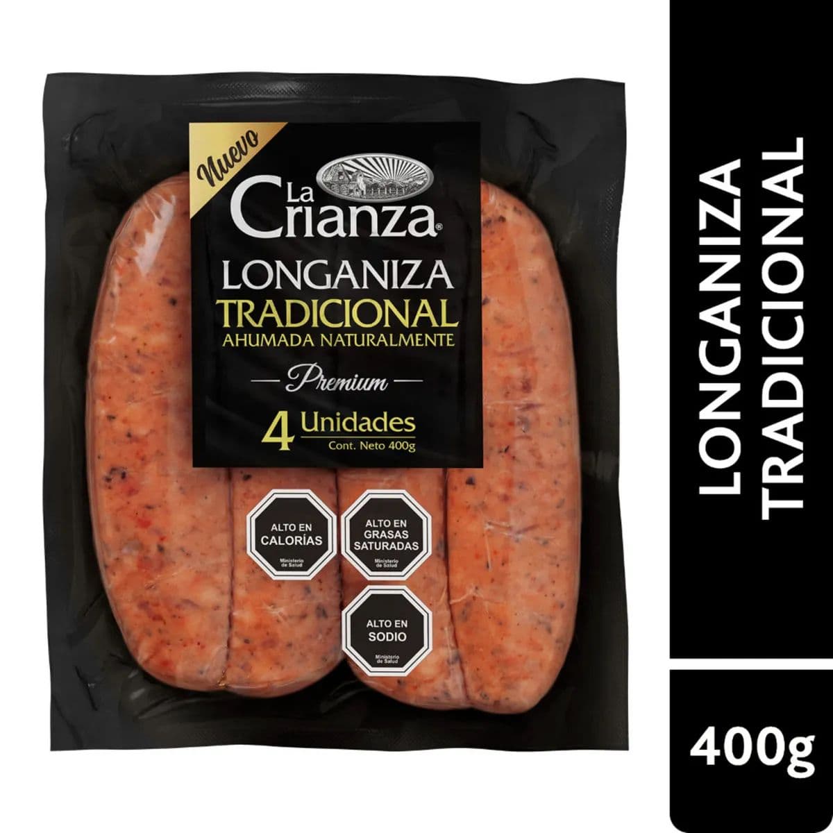 Longaniza Tradicional La Crianza 400 g_1