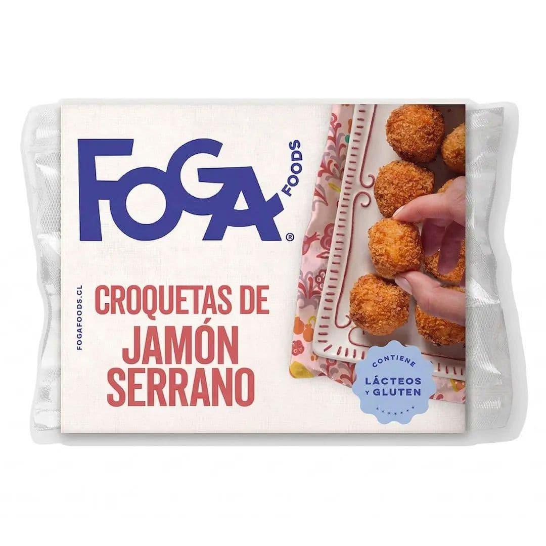 Croquetas de Jamón Serrano Foga Foods (12 unidades congeladas)_1