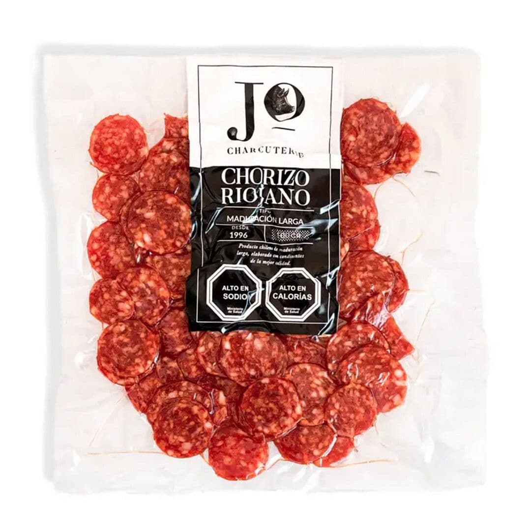 Chorizo Riojano Laminado JO Charcuterie 100 grs._1