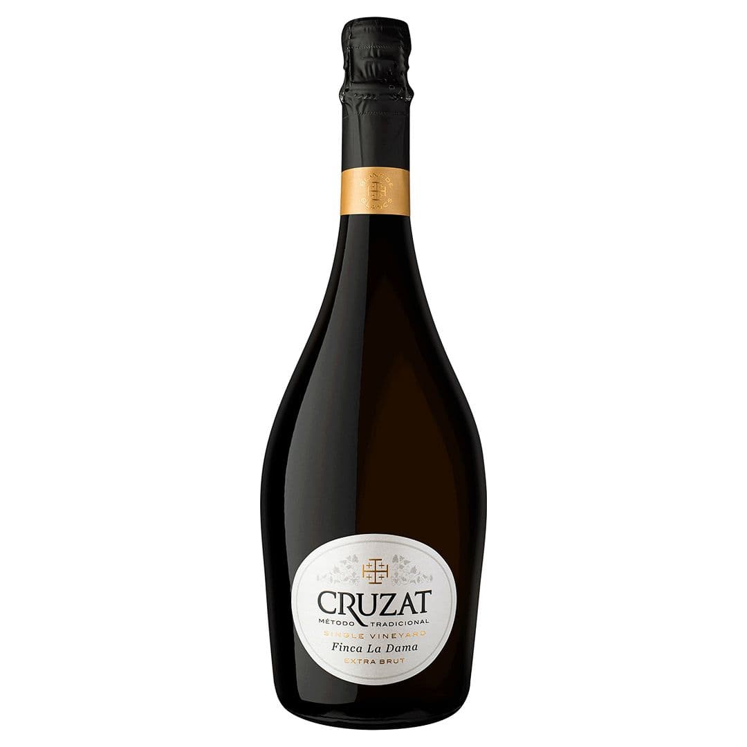 Espumante Argentino Cruzat Finca La Dama Extra Brut Método Tradicional 750cc_1
