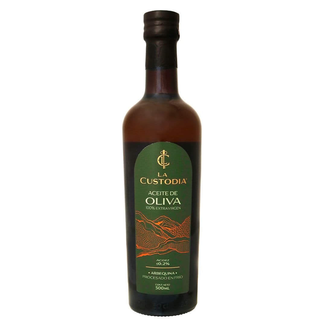 Aceite de Oliva Extra Virgen La Custodia 500cc_1