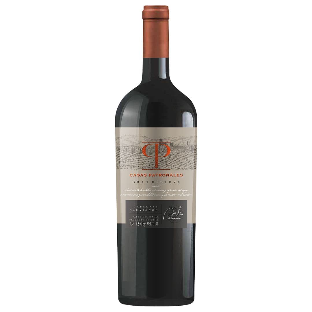 Vino Casas Patronales Gran Reserva Cabernet Sauvignon Magnum 1,5 Lts_1