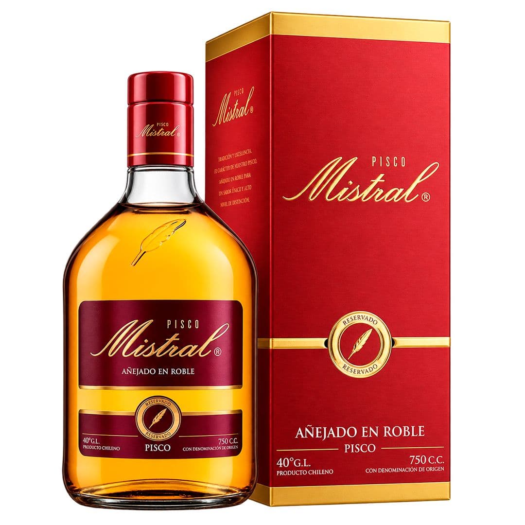 Pisco Mistral 750cc 40º alc._1