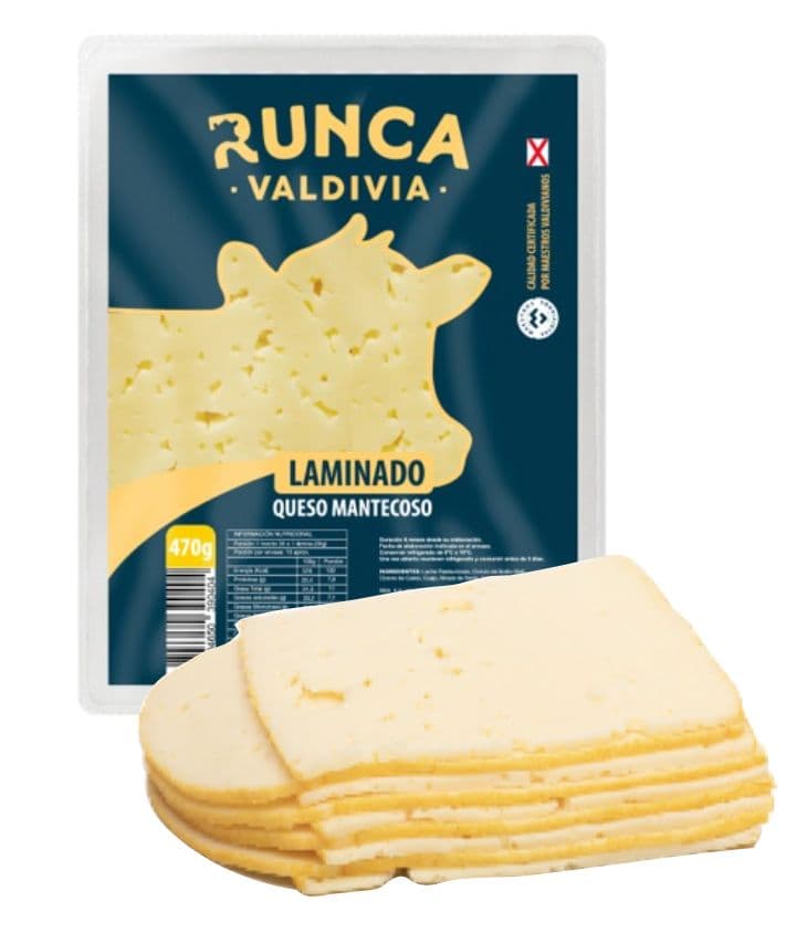 Queso Mantecoso Laminado Runca 470 grs._1