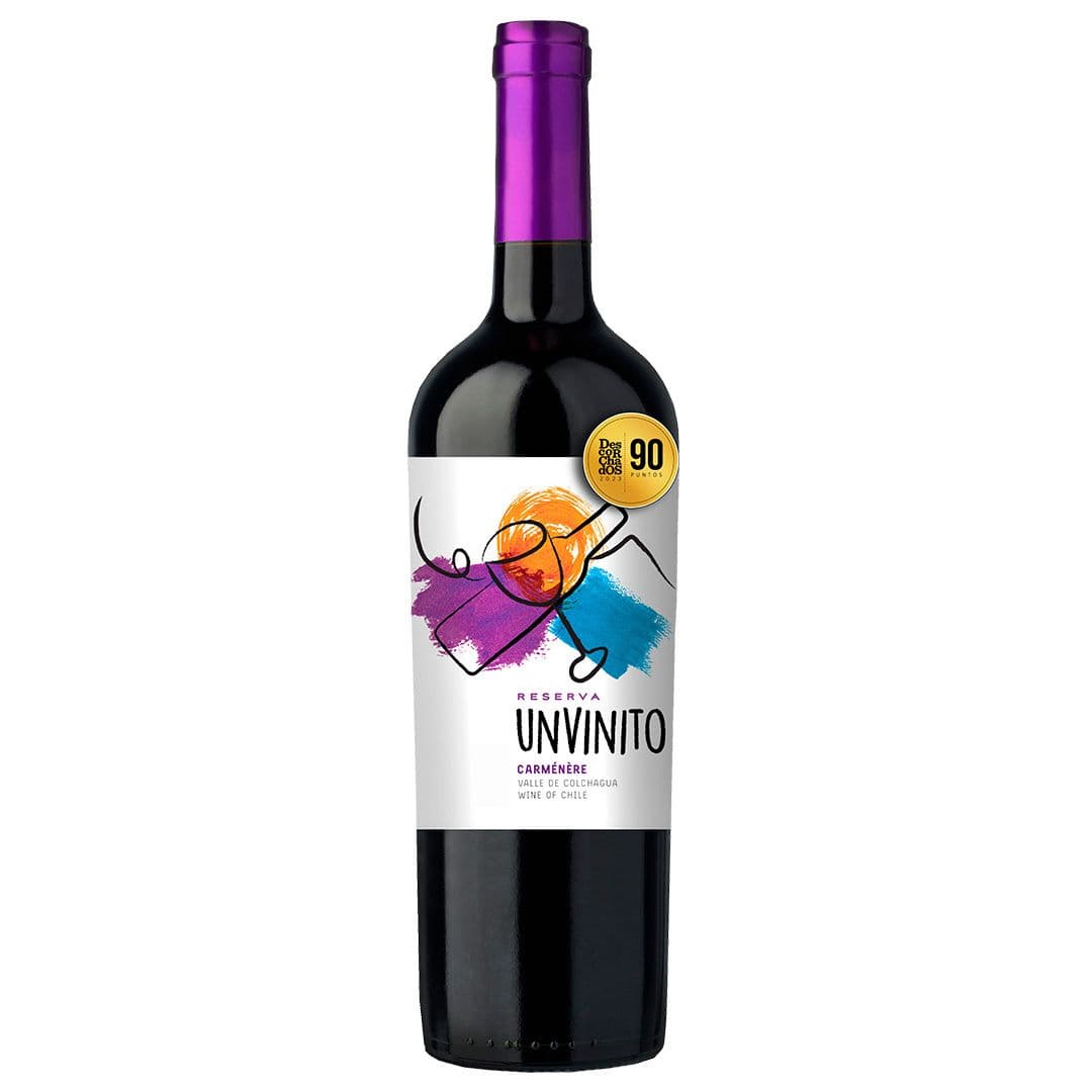 Vino Unvinito Reserva Carmenere 750cc_1
