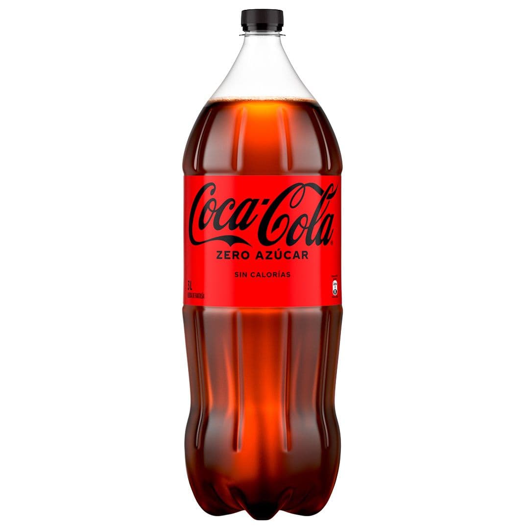 Bebida Coca-Cola Zero Azúcar 3 L_1