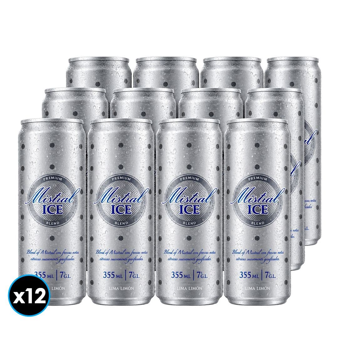 12x Mistral Ice Blend en Lata 355cc 5° Alc._1