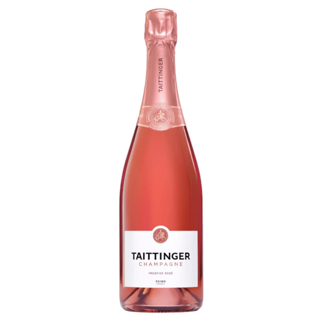 Champagne Taittinger Cuvee Prestige Rose 750cc _1