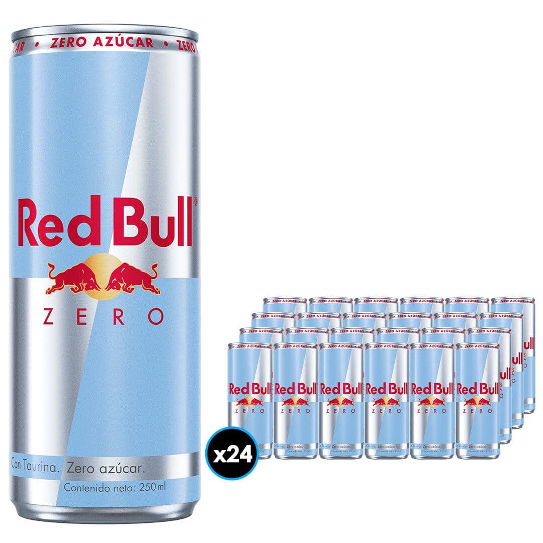 24x Bebida Energética Red Bull Zero 250cc_1