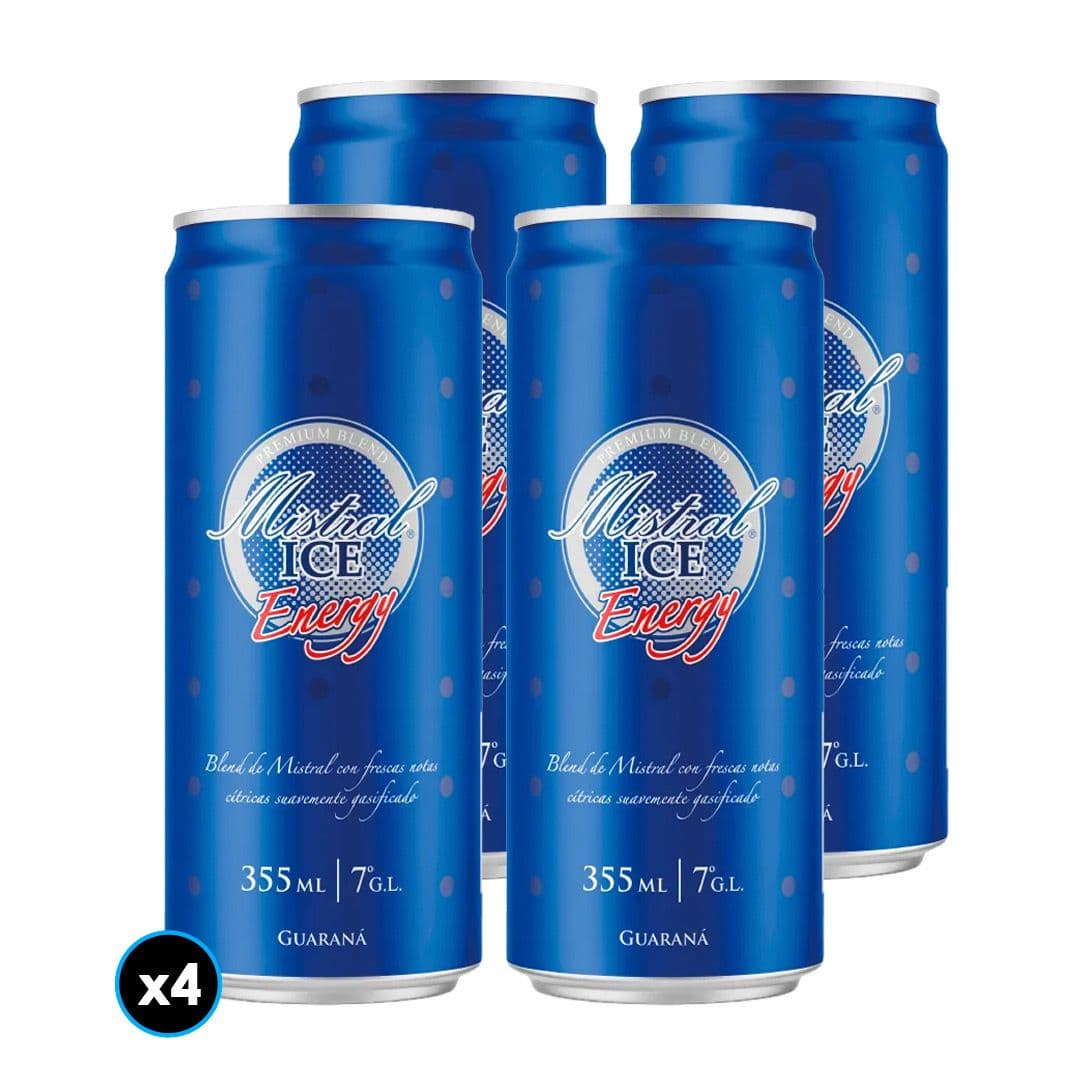 4x RTD Mistral Ice Energy en Lata 355cc 7° Alc._1