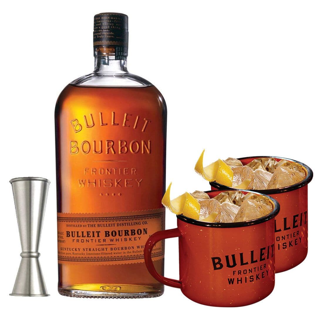 PACK BULLEIT: 1x Whiskey Bulleit 750cc +2x Tazas Bulleit +1x Jigger_1
