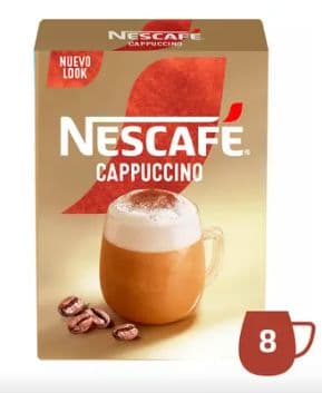 Café Instantáneo Nescafé Capuccino 112 grs (8 Sachet)_1
