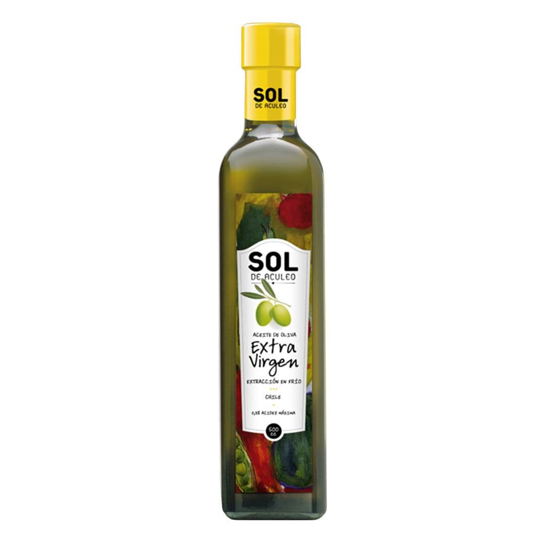 Aceite de Oliva Extra Virgen Sol de Aculeo Blend 500cc_1