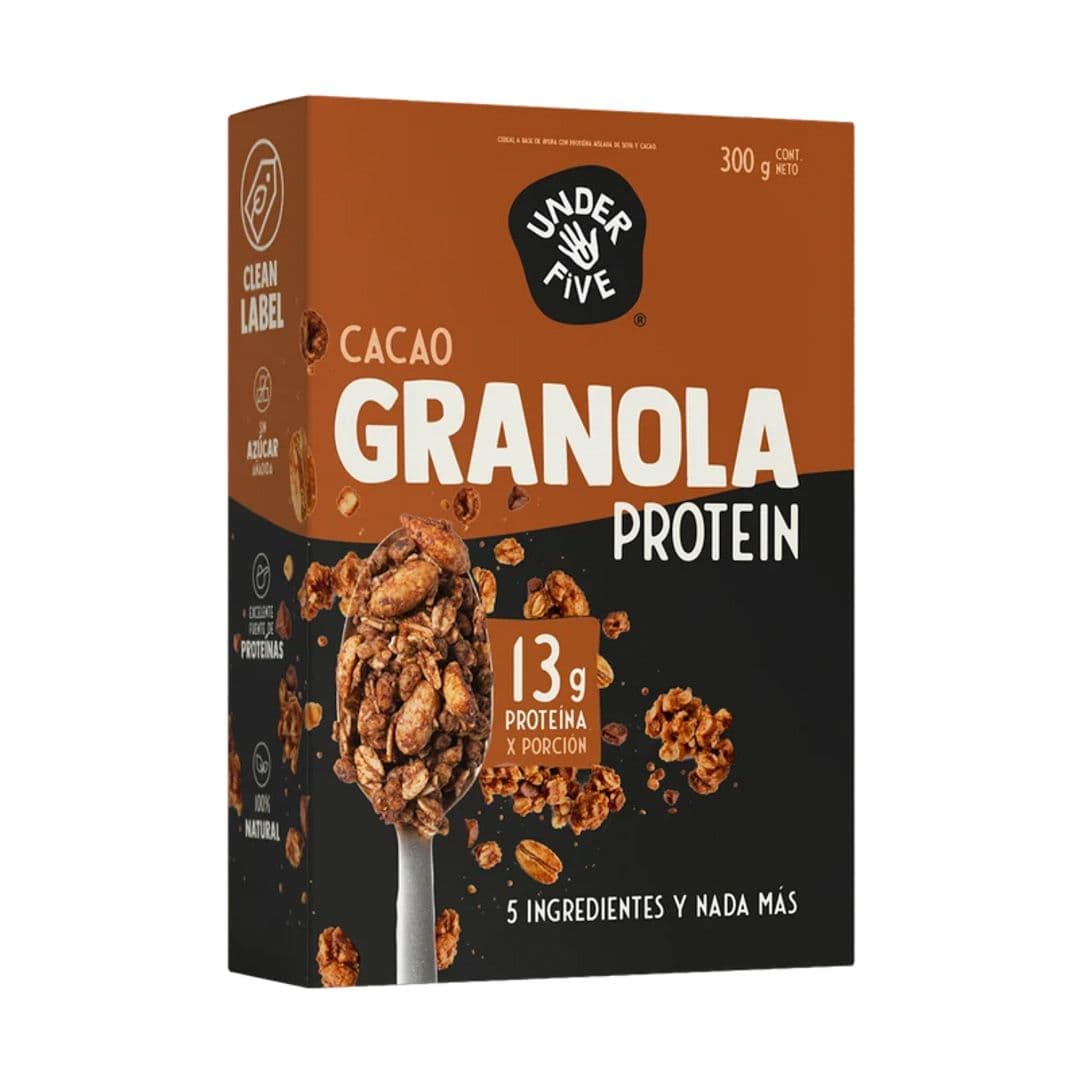 Granola Proteica Underfive Choco Mani 300 grs._1