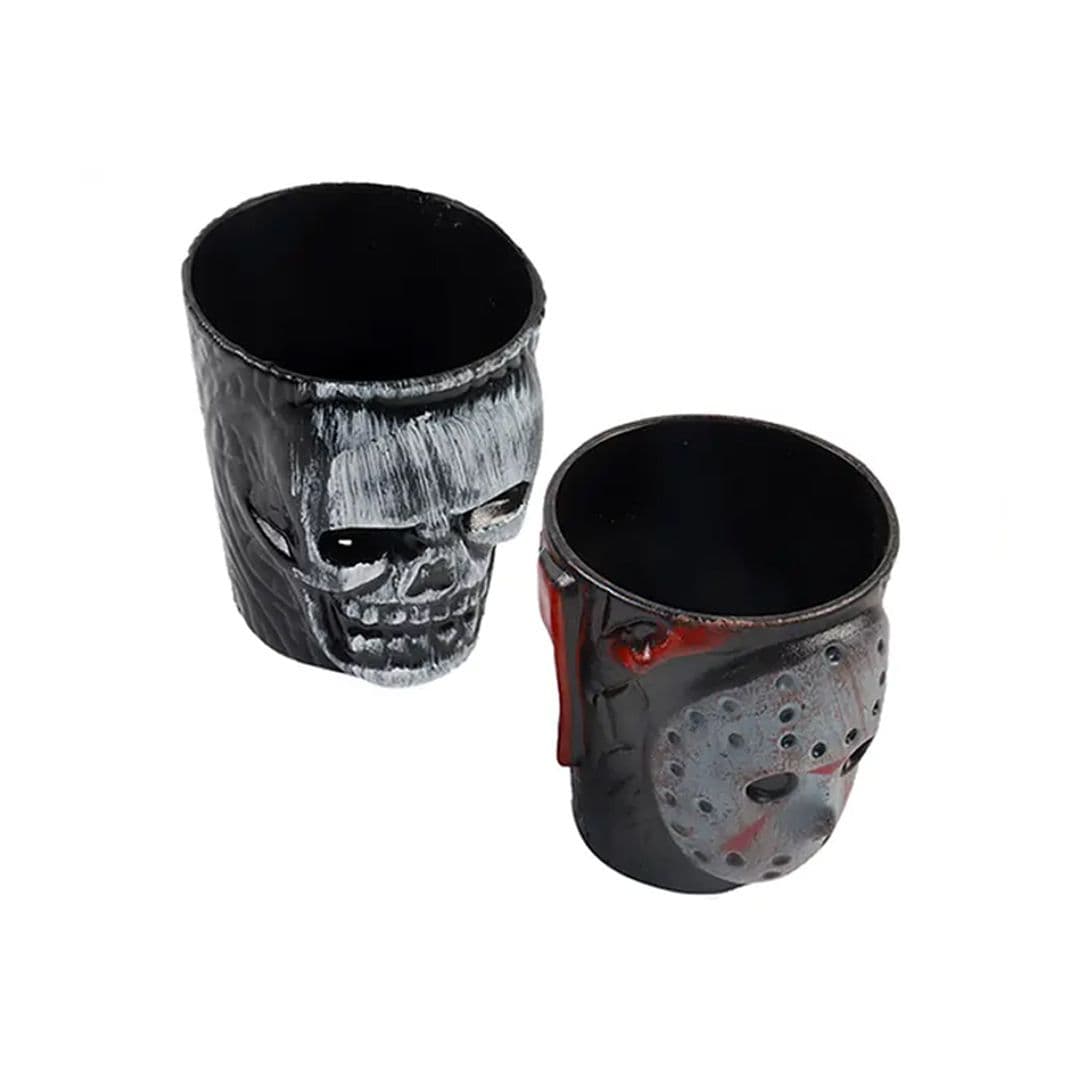 Vasos Shot Calavera Halloween (2 Unidades)_1