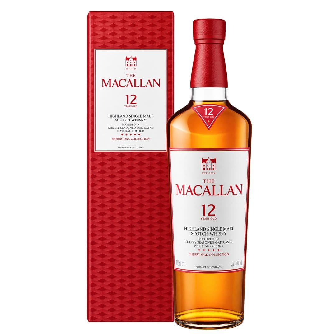 Whisky The Macallan Sherry Oak 12 Años 700cc_1