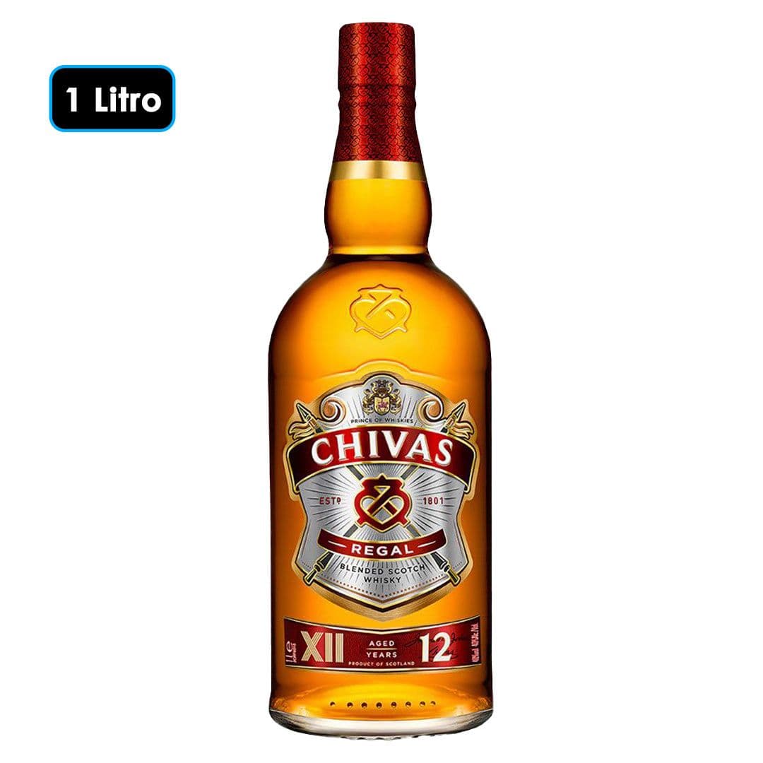 Whisky Chivas Regal 12 años 1 Litro 40º alc._1