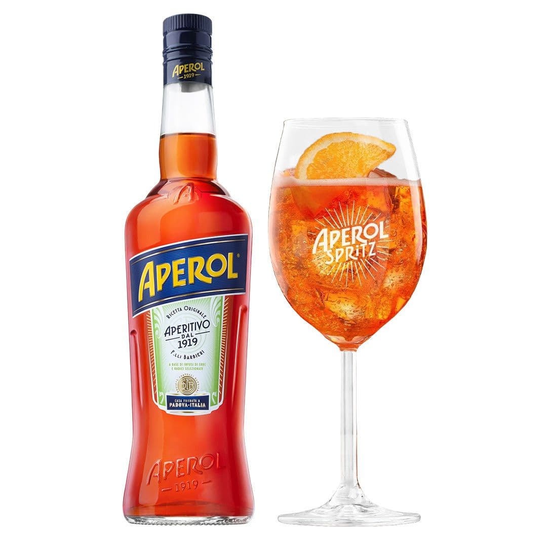 Pack Aperol + copa: Licor Aperitivo Aperol 750cc + Copa Aperol Spritz_1