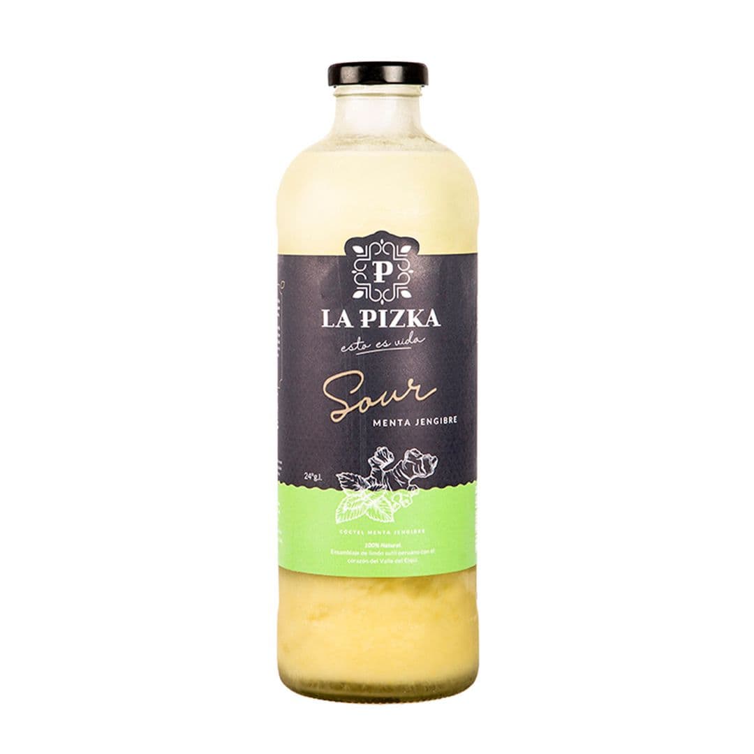 Sour La Pizka Menta Jengibre 1 Litro_1