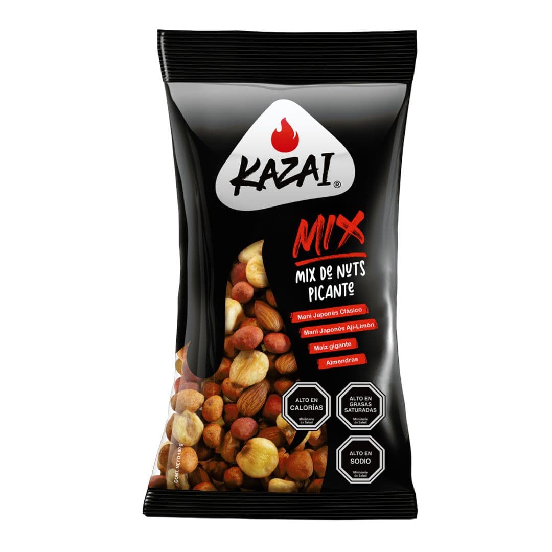 Mix Nuts Picante Kazai 180 grs_1