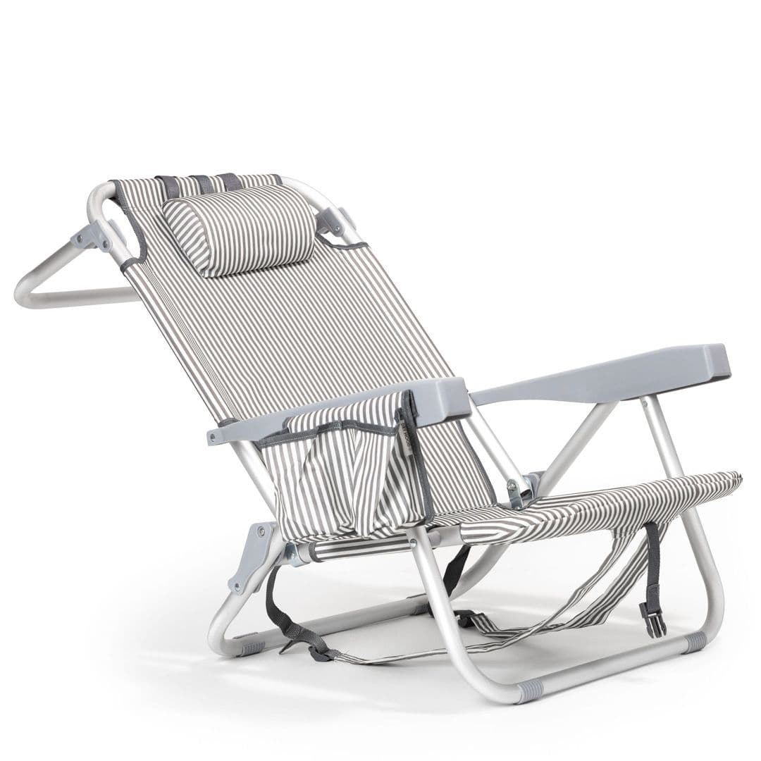 Silla Plegable Traveler DryHood Gris Líneas_1