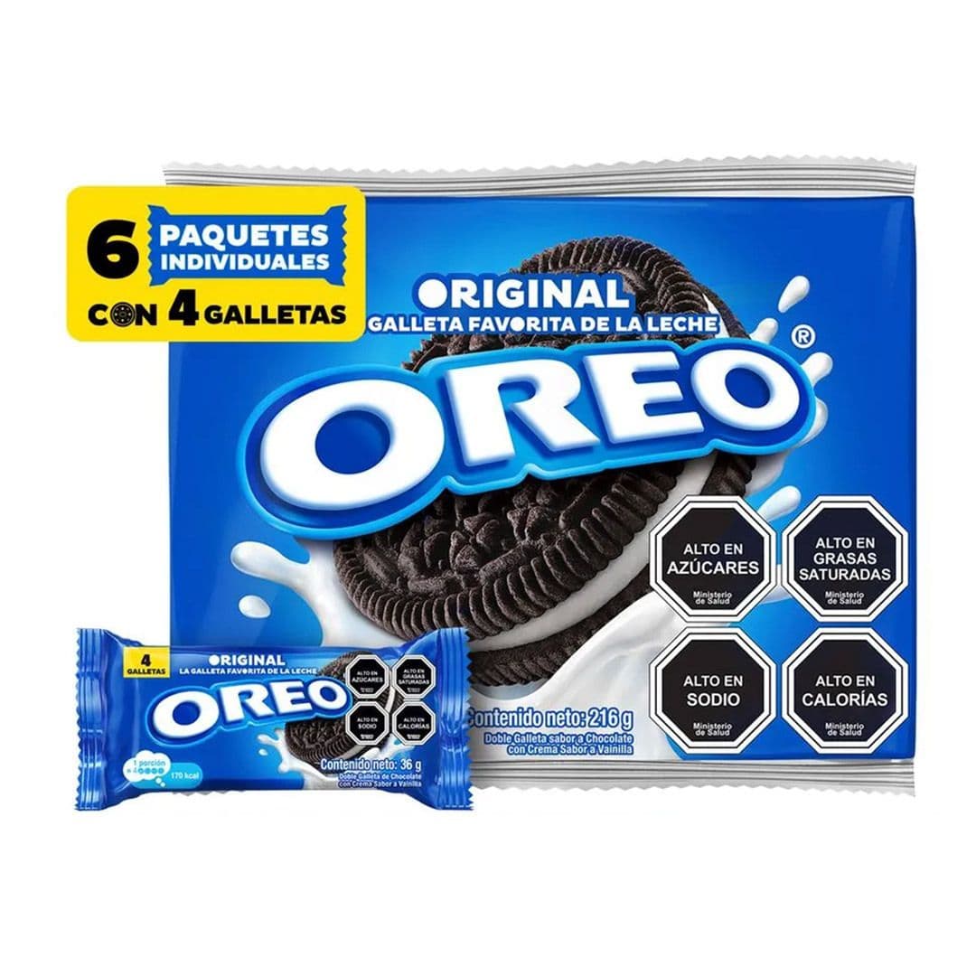 Galleta Oreo Six Pack 216 grs_1