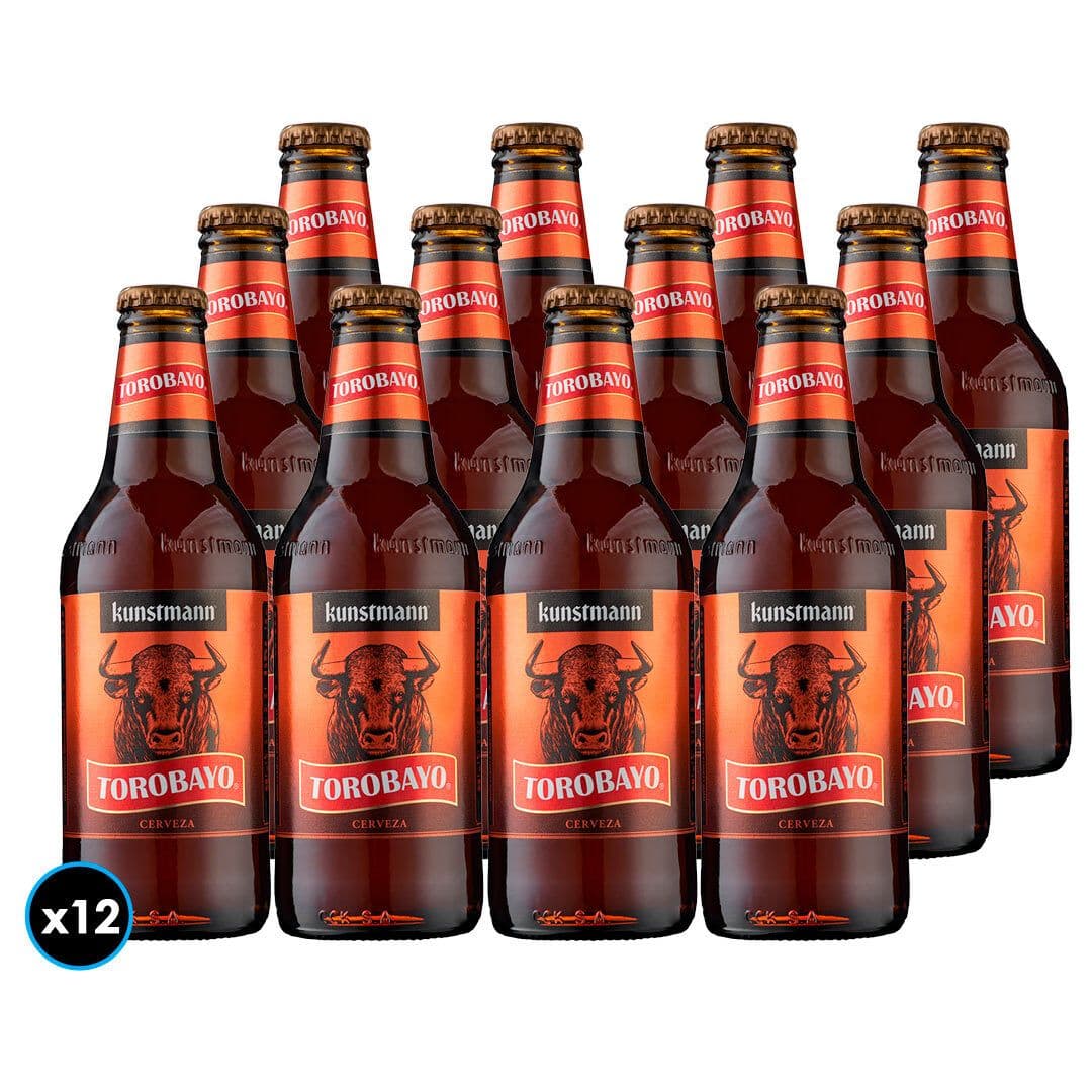 12x Cervezas Kunstmann Torobayo en Botella 330cc_1