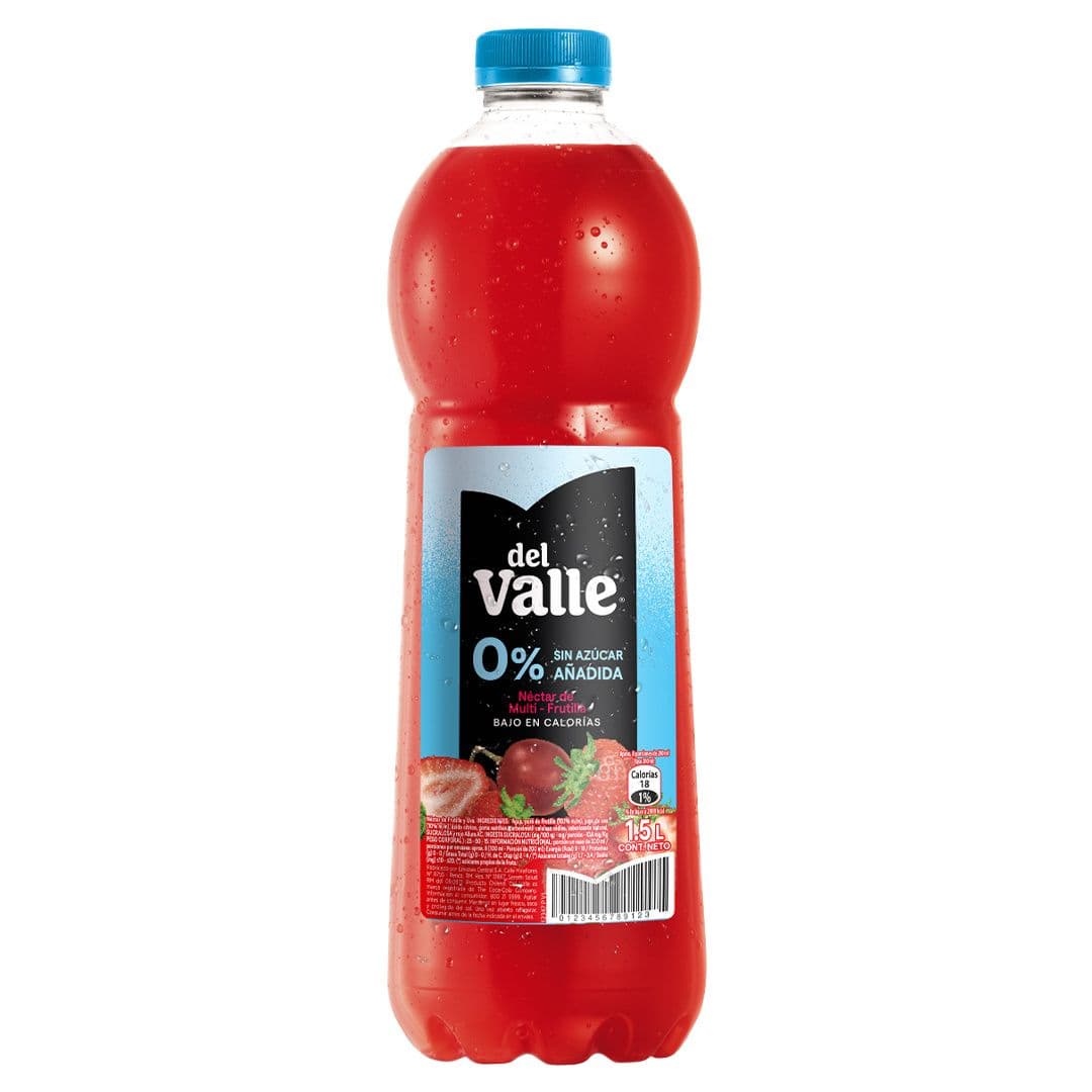 Néctar Del Valle Frutilla Light 1,5 Lt._1
